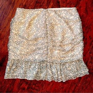 Chelsea & Violet Rouched Ruffled Boho Peasant Skirt, Women’s Juniors Size Medium